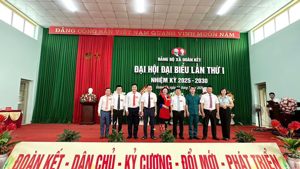Ảnh Đại hội Đảng bộ xã Đoàn Kết, NK 2025 - 2030